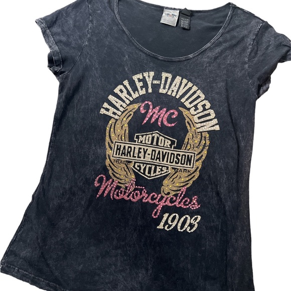 Harley Davidson Woman’s T shirt Lot - Picture 4 of 6